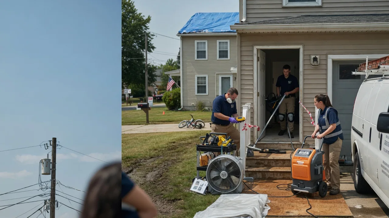 Water Damage Repair in Dennis, KS near me